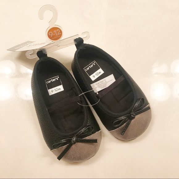 Carter's Other - Carters Baby Girl’s Black Dress Shoes - Size 9-12M